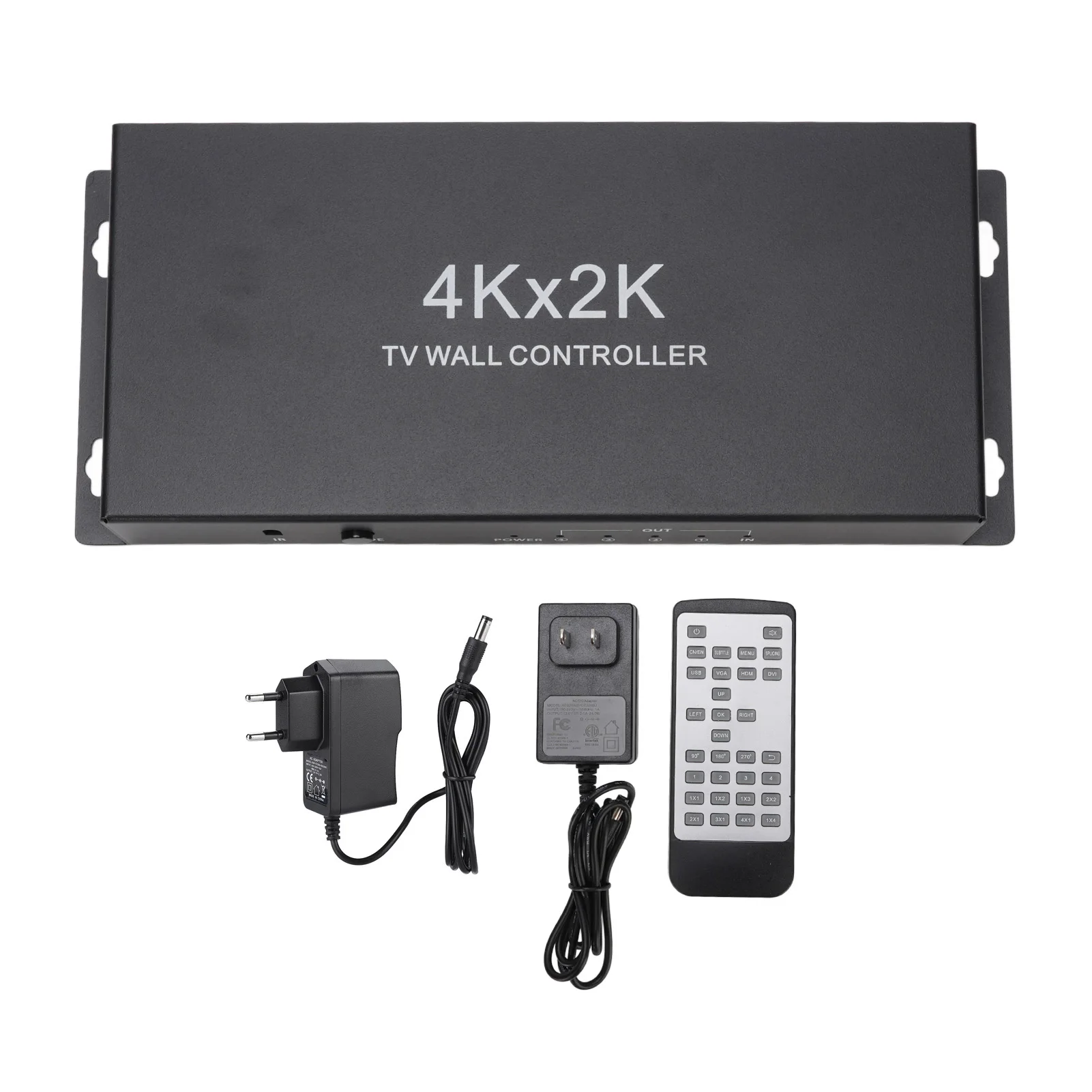 

HD Multimedia Video Splicer HD Multimedia Video Splicer 1 In 4 Out 4K TV Splicing Box Multi Screen 2x2 Video Wall Controller