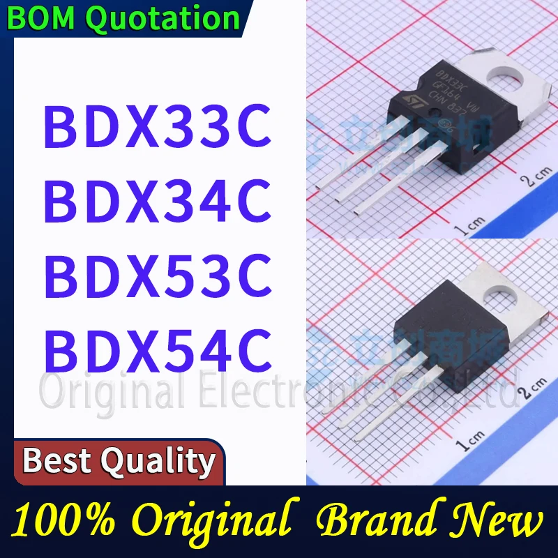 

5pcs/lot BDX33C BDX34C BDX53C BDX54C In stock Original High quality