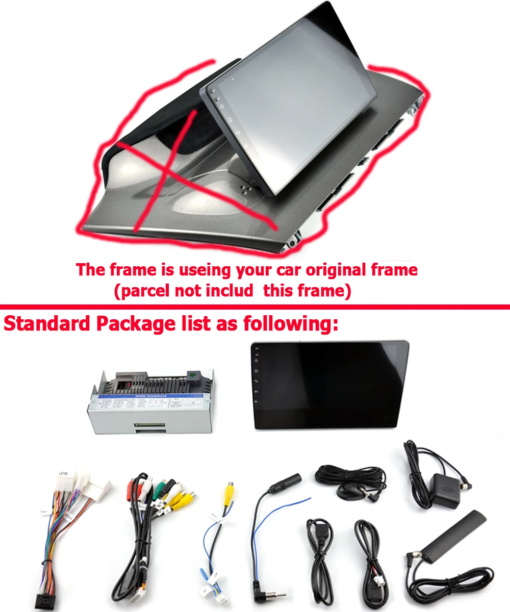 WITSON HD QLED Radio Car 2K Screen Car Multimedia Stereo GPS CarPlay For Toyota IQ Scion IQ 2008-2016 AI Noise Reduction