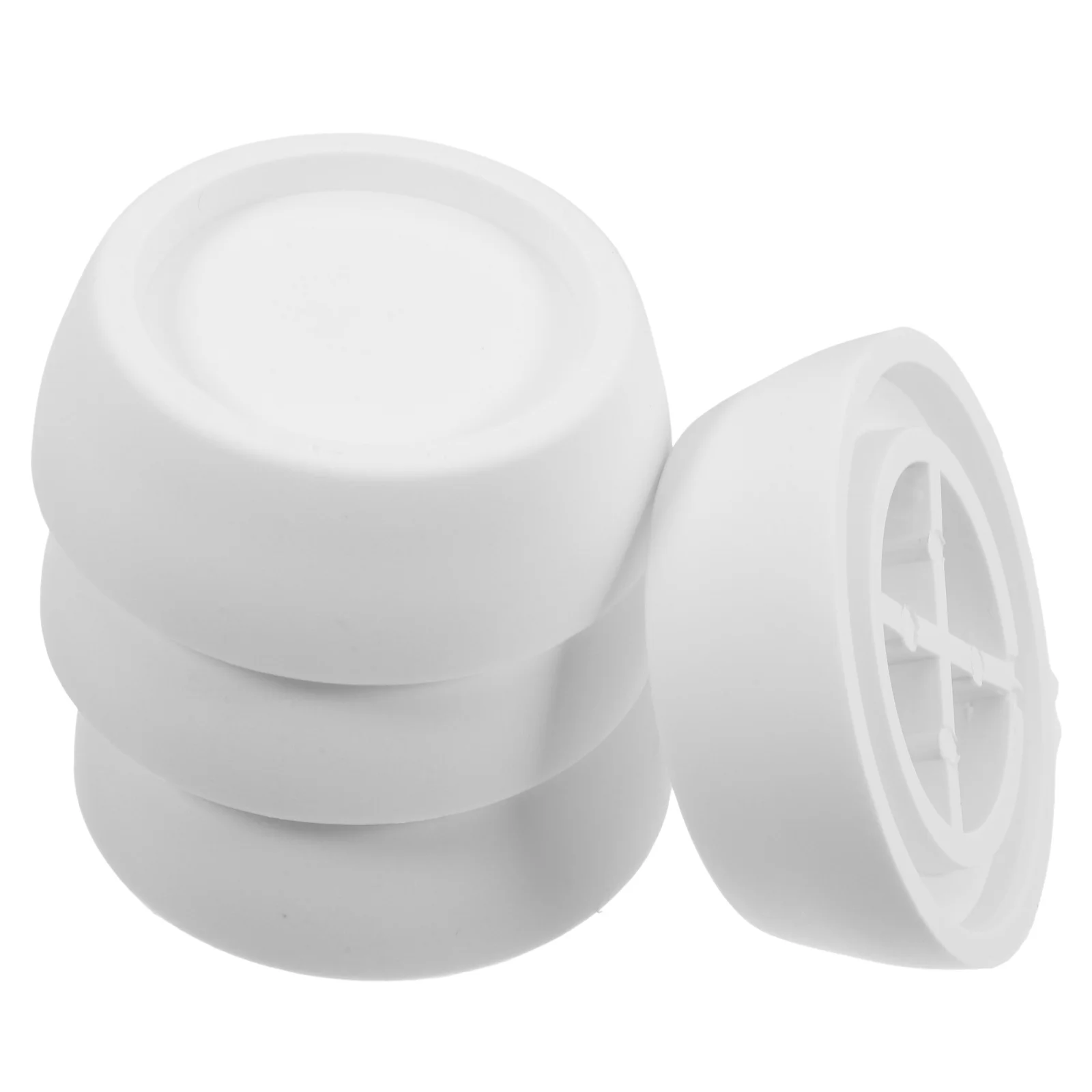 

4Pcs Universal Anti Slip Furniture Base Pads Rubber Foot Caps for Washing Machine Dryer Refrigerator Furniture Vibration