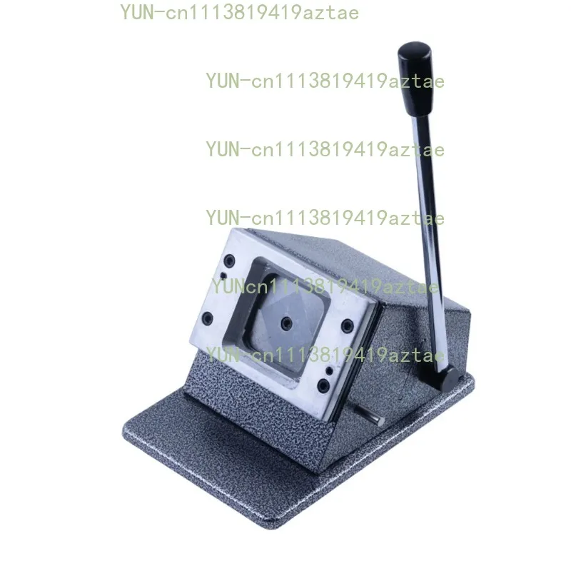 50mm Square Hand Press Paper Cutter Actual Cutting Size 60mm For Button Making Scrapbooking Crafting