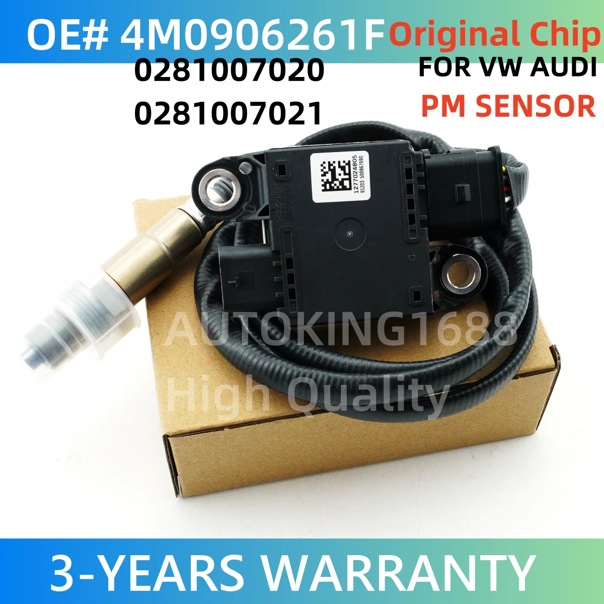 NEW Particulate Matter Sensor 4M0906261F 0281007020 0281007021 PM Sensor For Audi Q7 Q8 A6 VW Touareg 4.0TDI