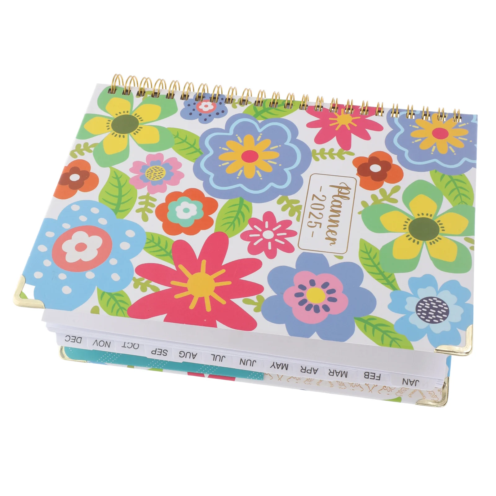 

Coil Notebook Undated Monthly Planner Agenda Organizer Daily Advent Calendar Desk Calendars