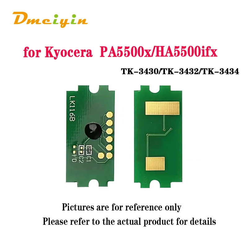 EUR/USA/AU Version 25K Pages TK-3430/TK-3432/TK-3434 Toner Chip for Kyocera ECOSYS PA5500x/HA5500ifx