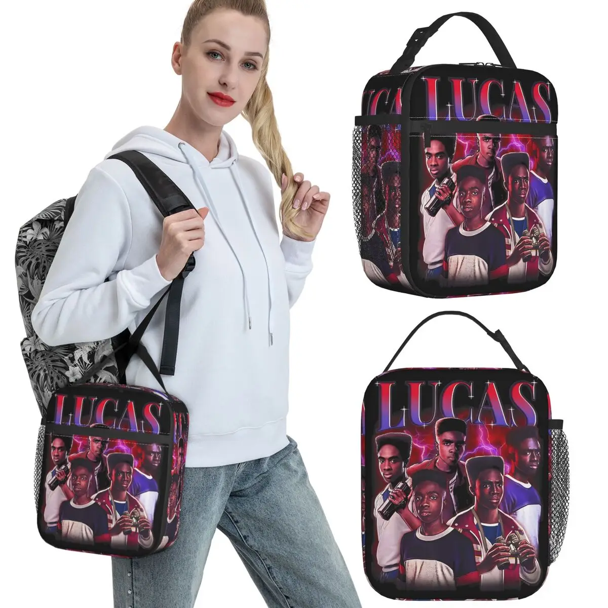

Lunch Box Lucas Heartthrob Merch Lunch Food Box Unique Design Thermal Cooler Bento Box For Work
