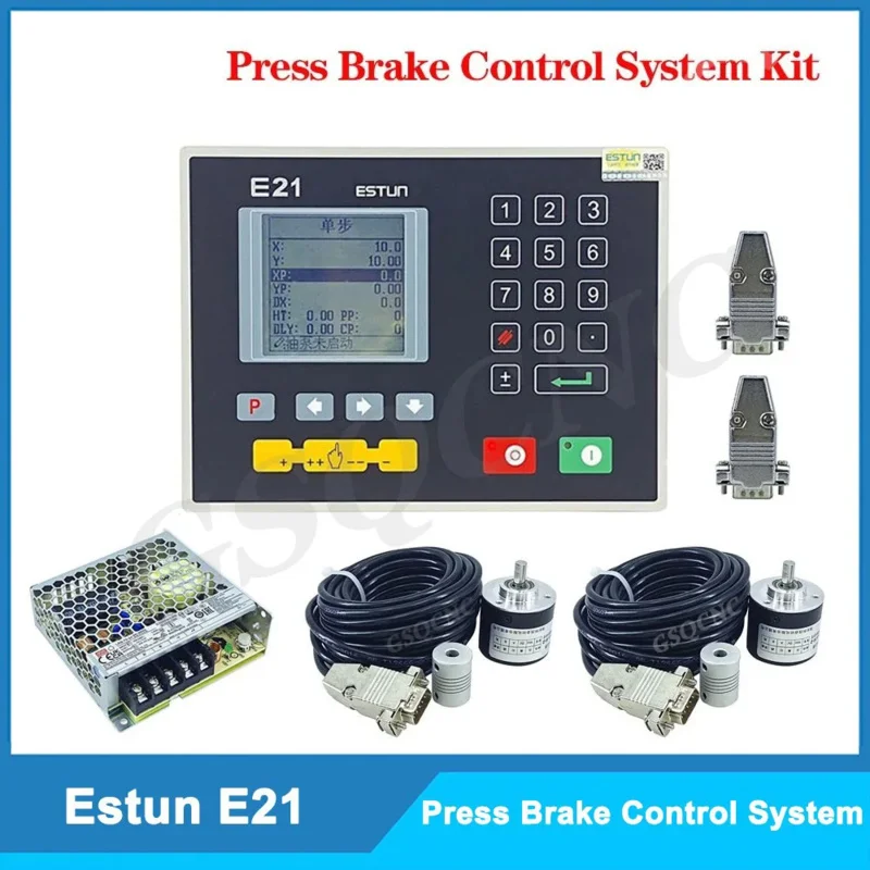 Estun E21 Control System Bending Machine Controller Two Encoders DC Switching Power Supply