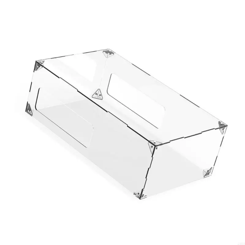 

Transparent Dust Cover for Slim Console Horizontal Display Shell Acrylic Dustproof Protective Cover Easy Clean 24BB