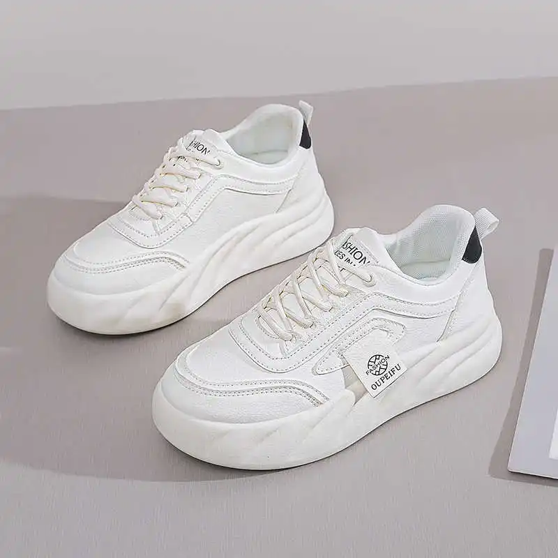 In The Forest Autumn-spring White Basketball Skateboarding Particular Woman Shoes Men's Women's Sneakers Sports Daily