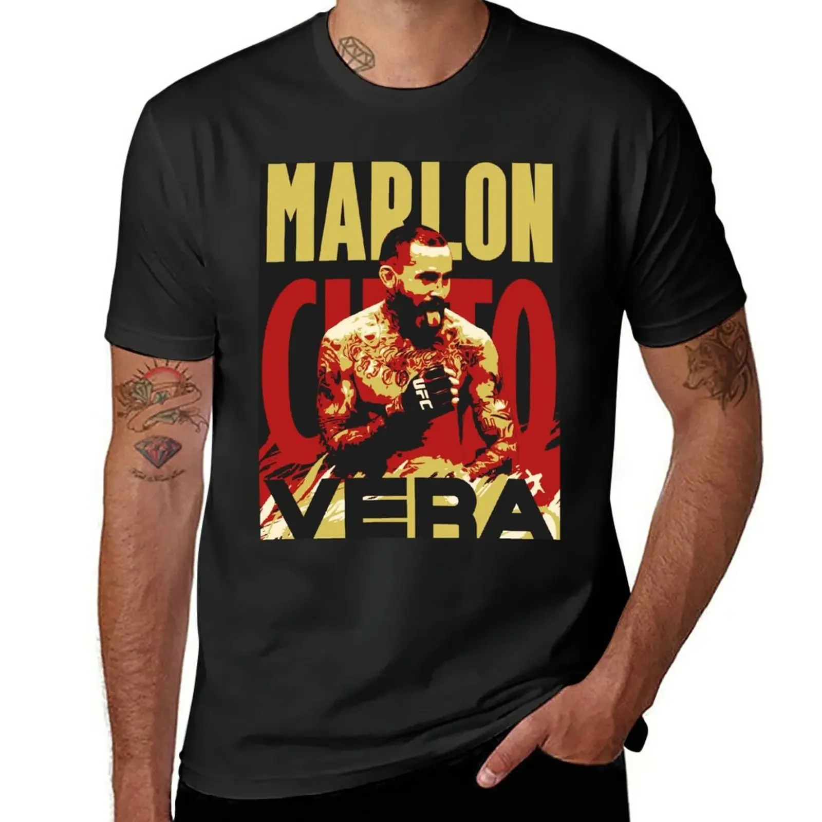 Marlon Chito Vera T-Shirt customizeds plus size tops oversizeds men clothings