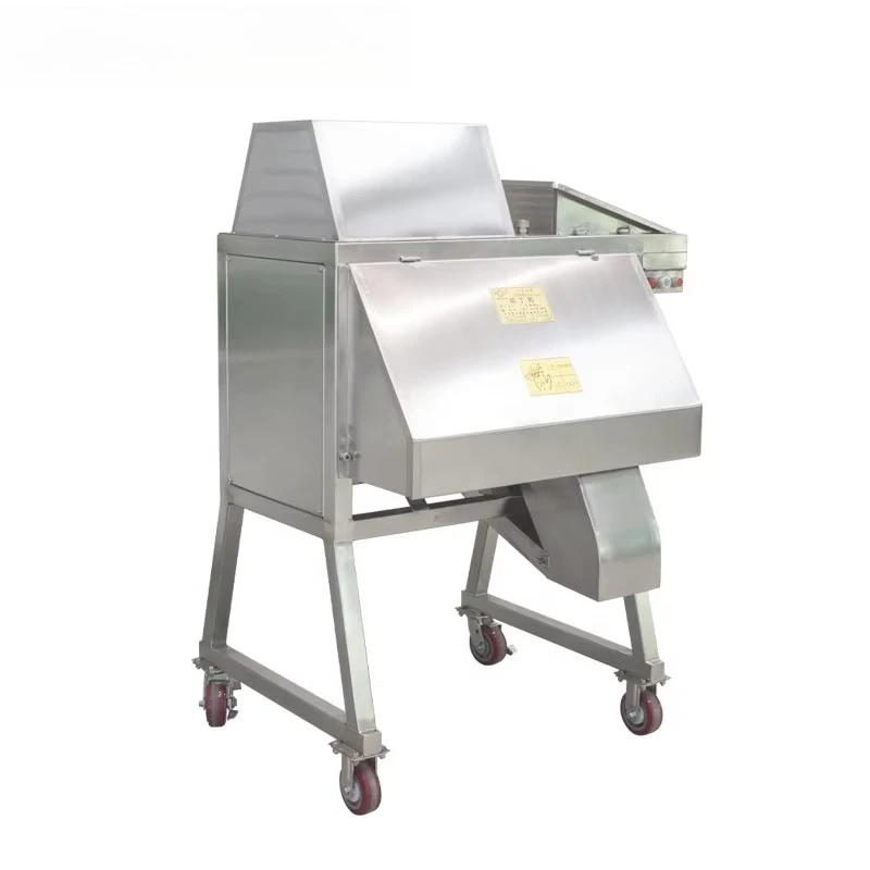 Ligong Slicing Machine Vegetable Fruit Coconut Mango Pineapple Dicing Machine Dice Cube Cutting Machine