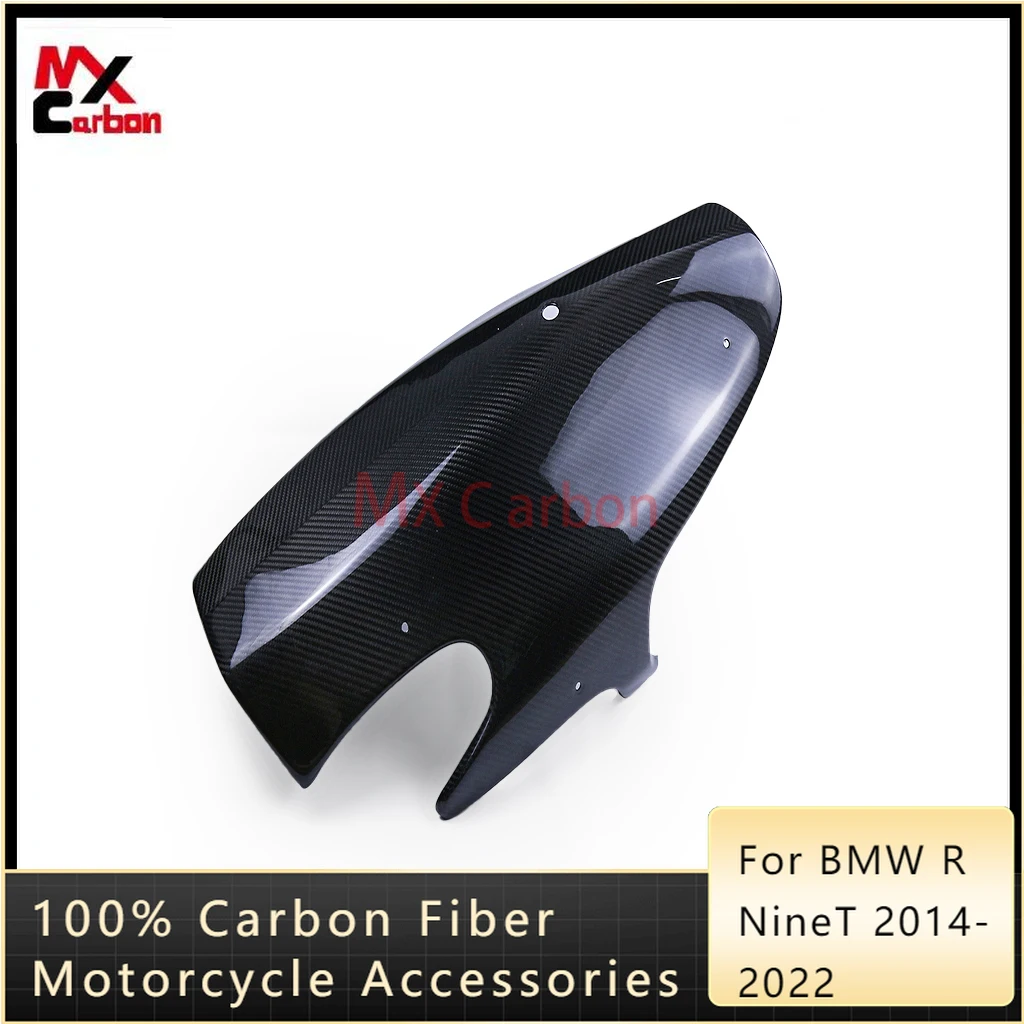 For BMW R NineT 2014-2022 100% Carbon Fiber Lower Bottom Belly Pan Cover Fairing Decoration Guard Motorcycle Accessories