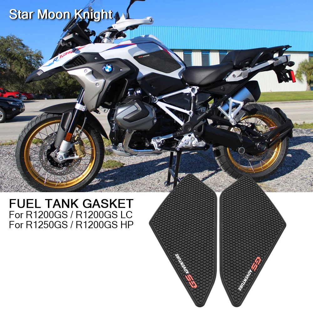 Motorcycle anti-slip tank Pad sticker protection stickers SIDE TANK PADS For BMW R1200GS LC HP R1250GS R 1250 GS 2017 - 2021