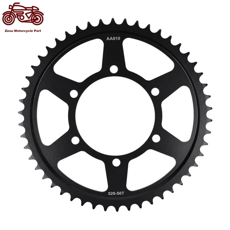 525-50T 525 50 Tooth Motorcycle Rear Sprocket 20CrMnTi For Triumph 800Tiger 800 Tiger XC 11-16 800 Tiger XCA  XCX XRT XRX 15-20