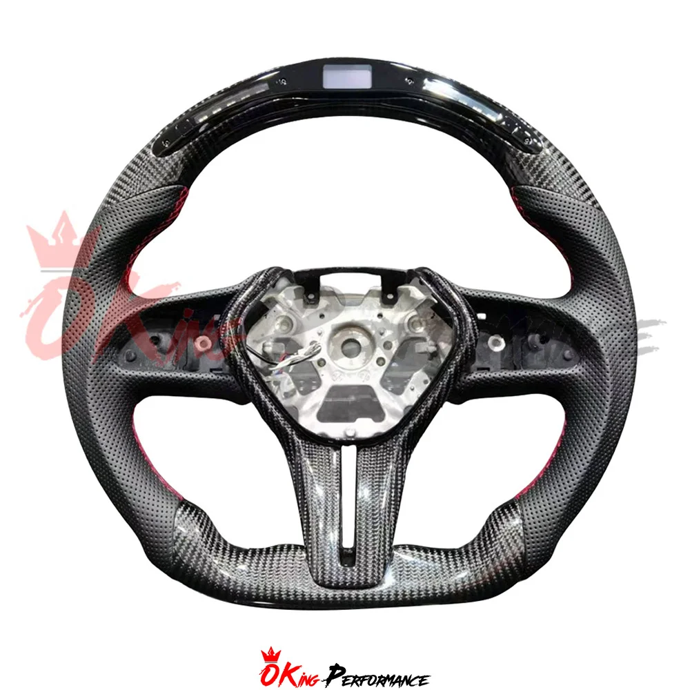 

Custom Made LED Display Carbon Fiber Steering Wheel for Infiniti Q50 Q50S 2018-2024