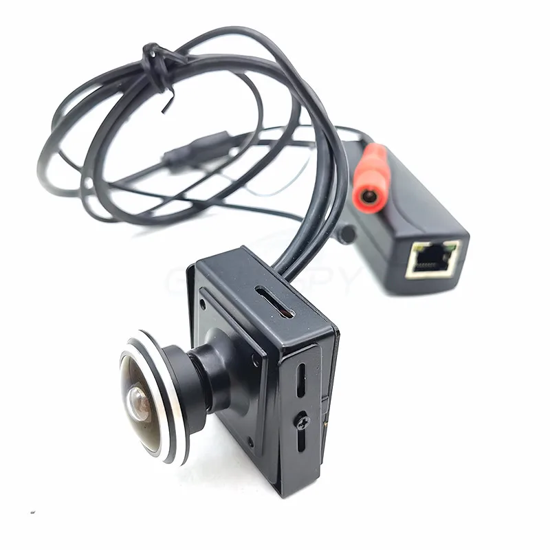 Mini Camera Security HD 5MP 1920P 1.78mm Wide Angle Lens TF Card Slot Microphone CamHi P2P Remote Monitor Micro IP Camera POE