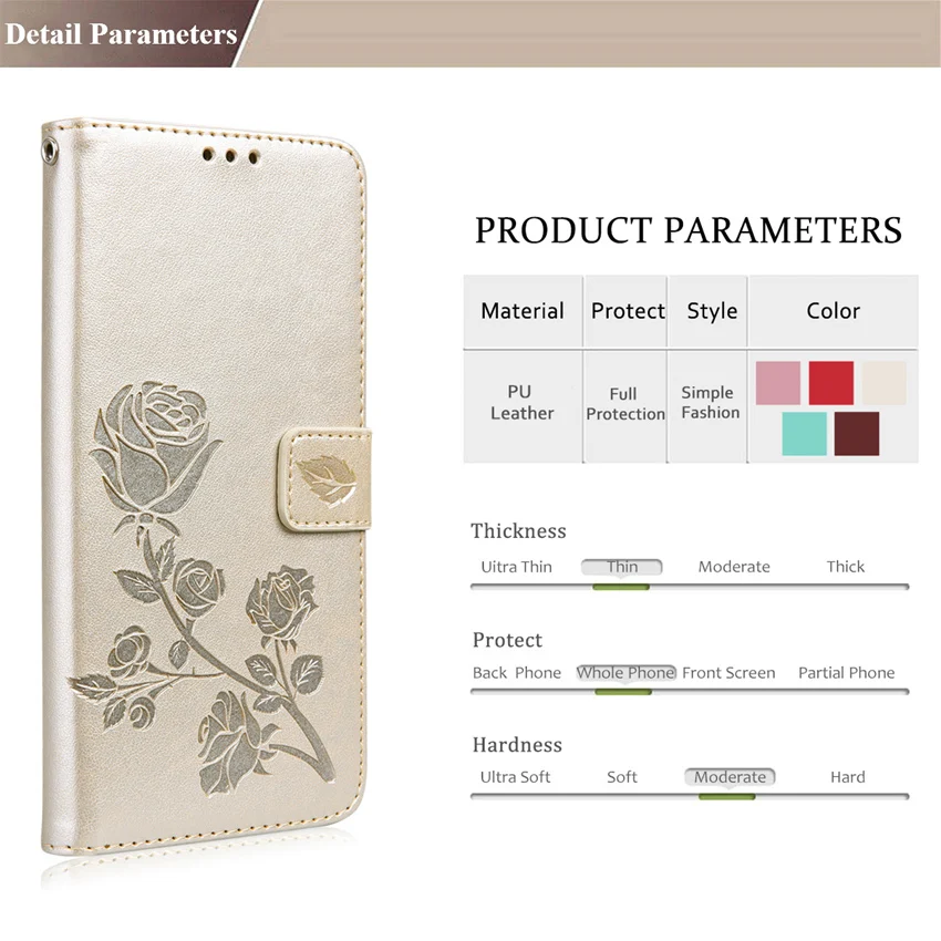 Lace Rose Floral Flip Leather Phone Case For iphone 14 13 12 11 Pro Max X XS XR 7 8 Plus SE 2020 2022 Card Holder Book Cover