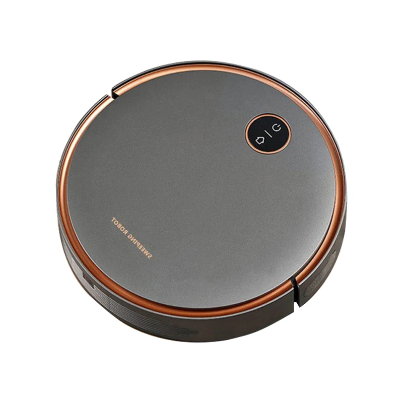 Automatic Recharging Intelligent Robot Vacuum Cleaner Wet Dry Function Integrated Mop Plastic Battery Powered Product