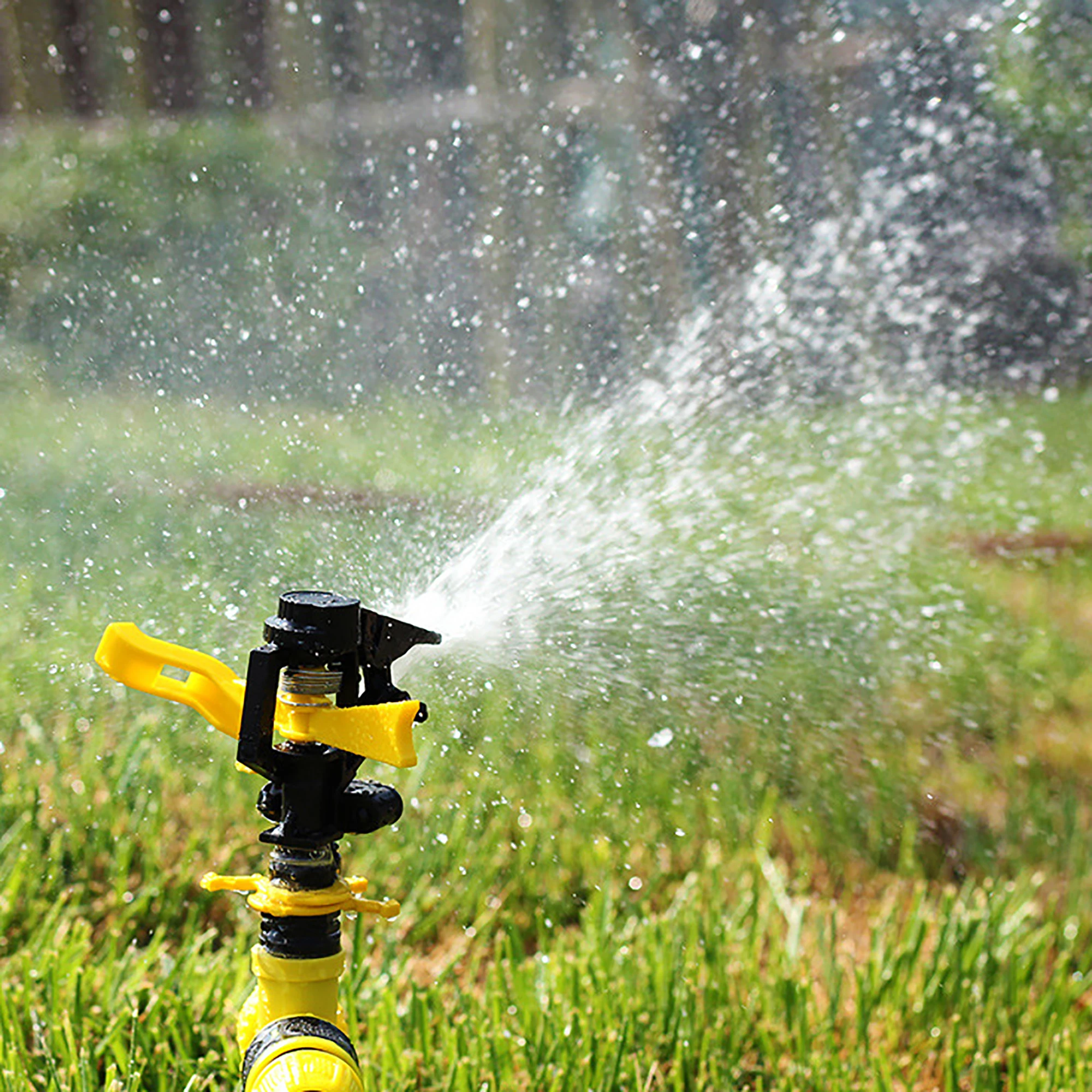 Adjustable Rocker Impact Sprinkler Garden Agriculture Watering Nozzle Lawn Irrigation Watering 360° Rotary Jet Extension Tube