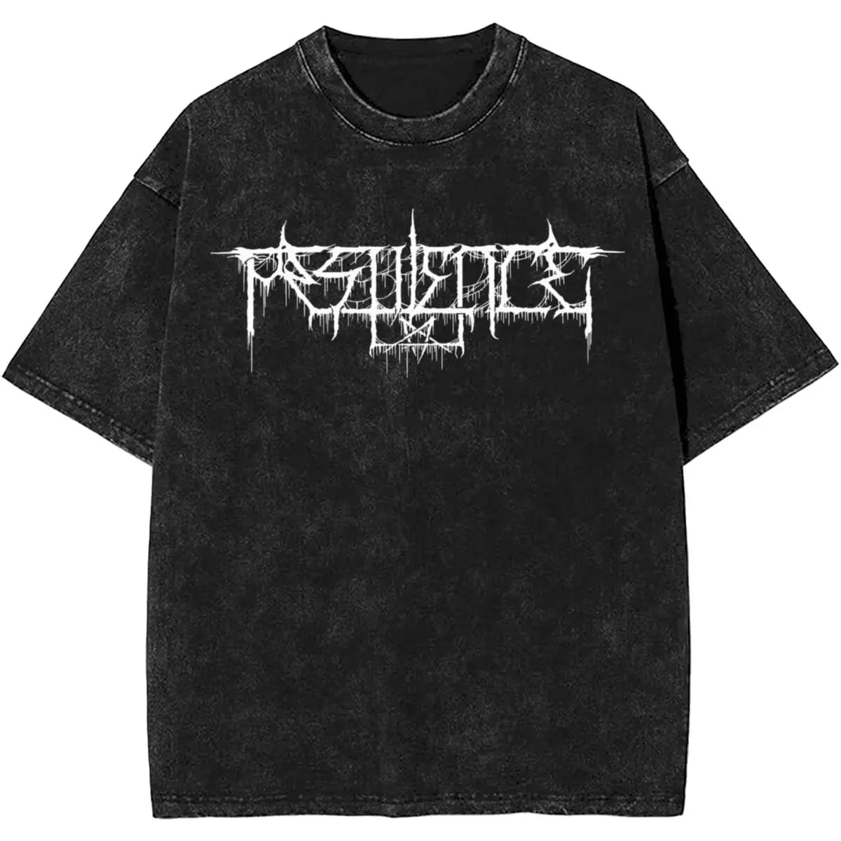 Pestilence Reverse Black Metal Band Shirts Streetwear Men Women Vintage T-Shirts Harajuku Style