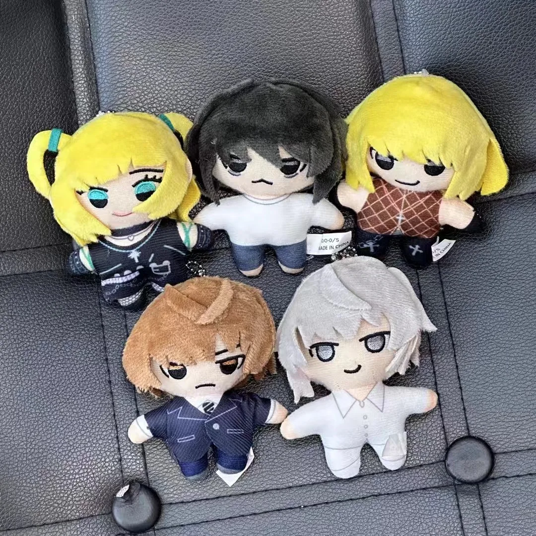 9cm New Death Note Plush Doll Pendant Misa Amane Yagami Light Mihael Keehl L Lawliet Toys For  Kids Christmas Gifts