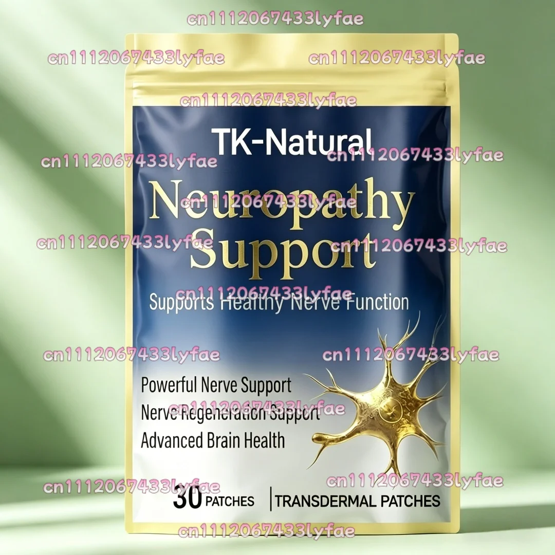 30 Patches Neuropathy Transdermal Patches Premium Nerve Support With Alpha Lipoic Acid for Nerve Health, Regeneration, Cognitive