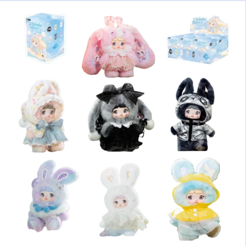 

2025 New Original Genuine Nommi Weather Forecast Series Blind Box Kawaii Dolls Bag Pendant Keychain Collectible Trendy Toys Gift