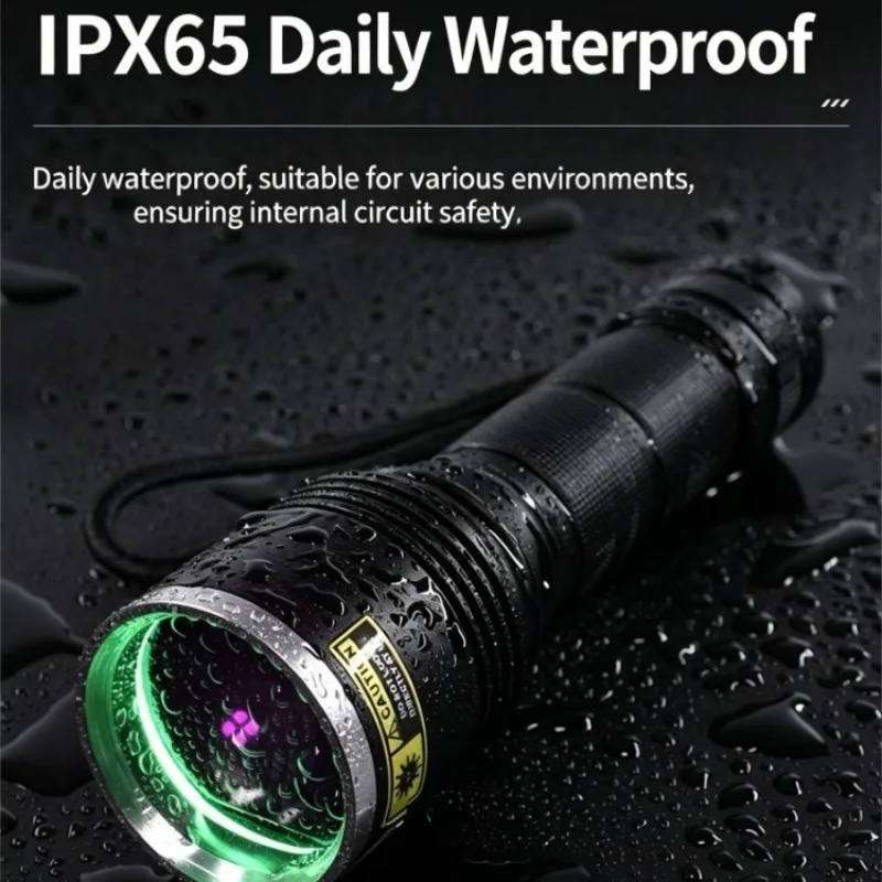 365nm UV Flashlight Black Mirror Purple Light Lamp LED Blacklight Curing Cat Tinea Pet Urine Stain Marker Scorpion Check Lamp view 6