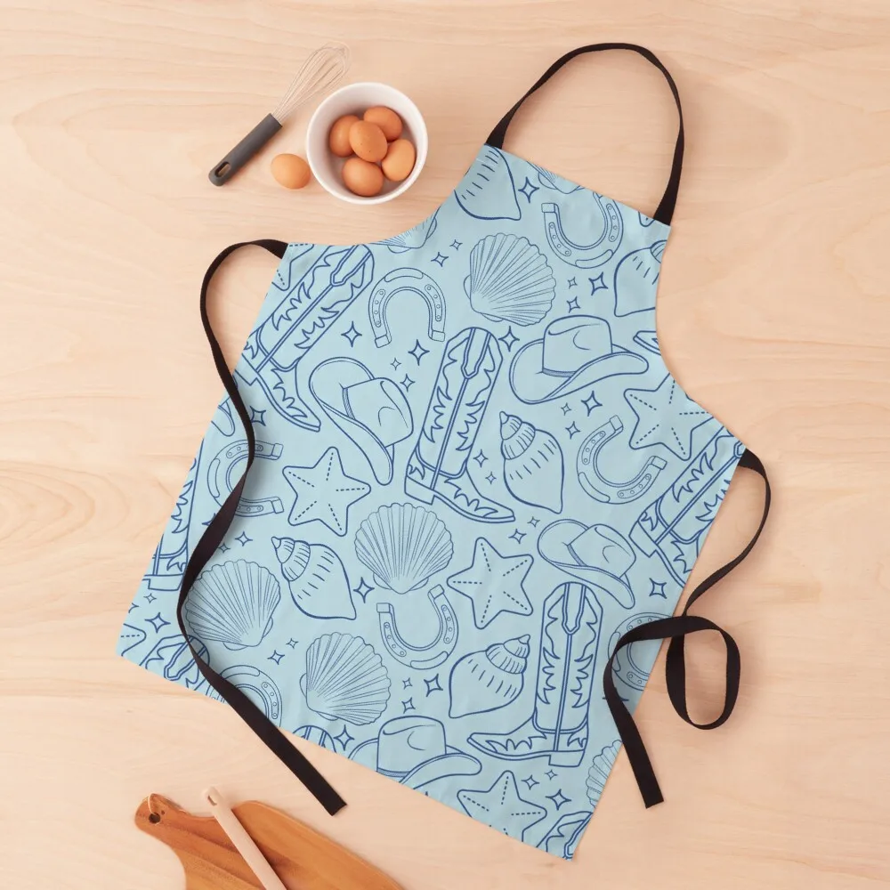 

Coastal Cowgirl Apron Home And Kitchen Waterproof women Home Utensils Women Kitchen'S Apron