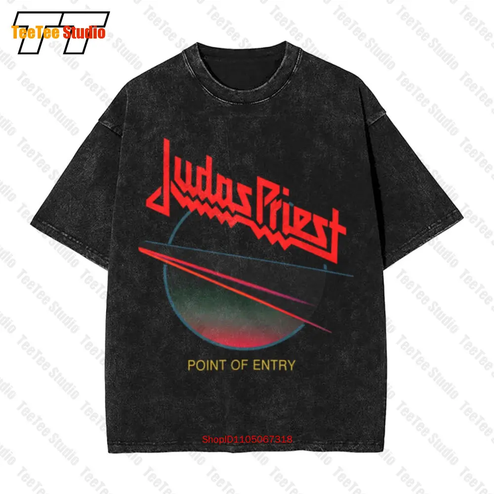 

Judas Priest Point Of Entry Vintage Oversized T-Shirt HULX