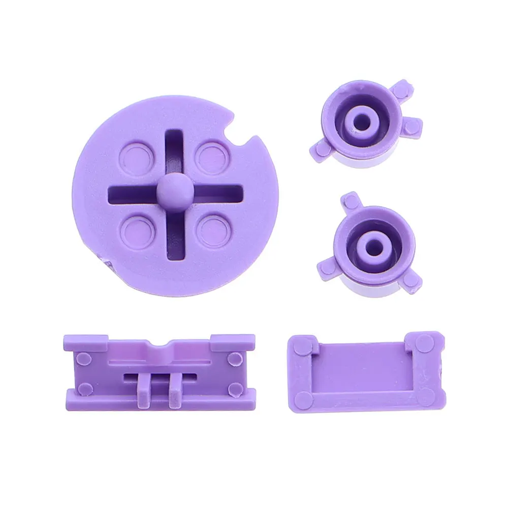 Picture 6: 1Set High Quality Button Kit Direction Key Operation Key A B Cross D-Pad Key For Gameboy Color GBC Game Replacement Parts