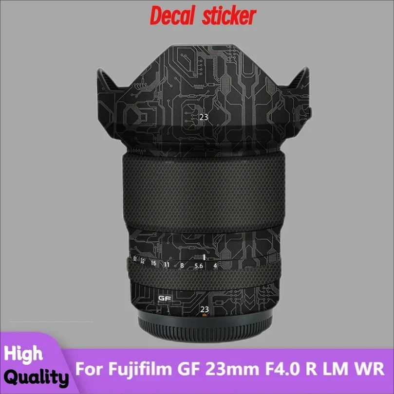 

Для fujifilm GF 23 мм F4.0 R LM WR наклейка для камеры с защитой от царапин, защитная пленка для тела, защитная пленка для Fuji GF23mm F4