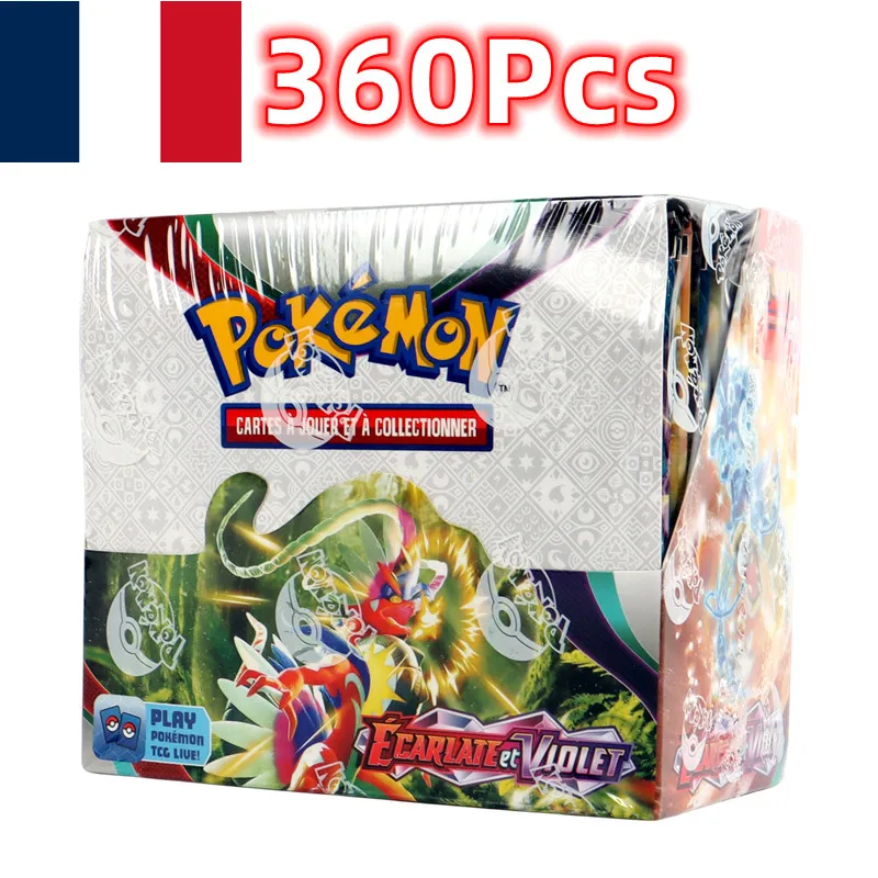 French Version Pokémon TCG: 360Pcs Scarlet Violet Booster Box Pokemon Cards 36 Pack Box