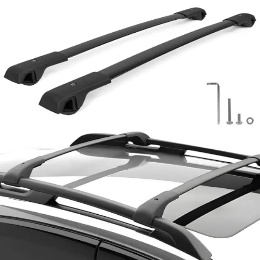 

Roof Rack Cross Bars for 2013-2017 Subaru Crosstrek 2012-2016 Impreza 165lbs Aluminum Roof Rack Crossbars for Bicycle Kayak Car