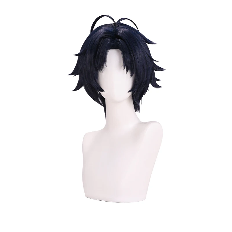 Nuovo Mooyiyi cos Asaba Harumasa Parrucca Cosplay Halloween Natale Zenless Zone Zero merci in stock lunghezza 30 cm cappuccio gratuito