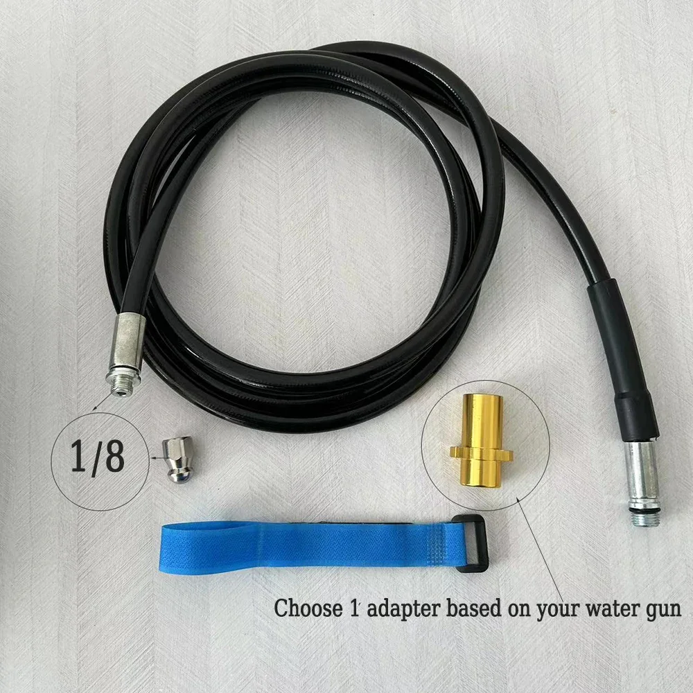 Reinforced Layer Nylon Elastomer Resin Hose Cord Sewer Drainage Hose Cleaning Hose 1/8 mini High Pressure Pipe Cleaner