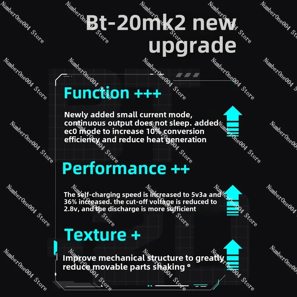 BT-20MK2 Small Helper Tactical Exchangeable Mobile Power Module/battery Charger/exchangeable Power Bank