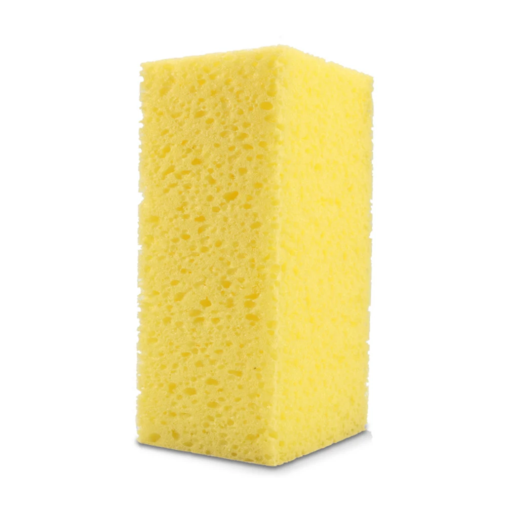 Huge Waxing Car Wash Sponge Wipe Car Sponge Block Car Cleaning Beauty Supplies Car Motorcycle Wash Sponge Yellow