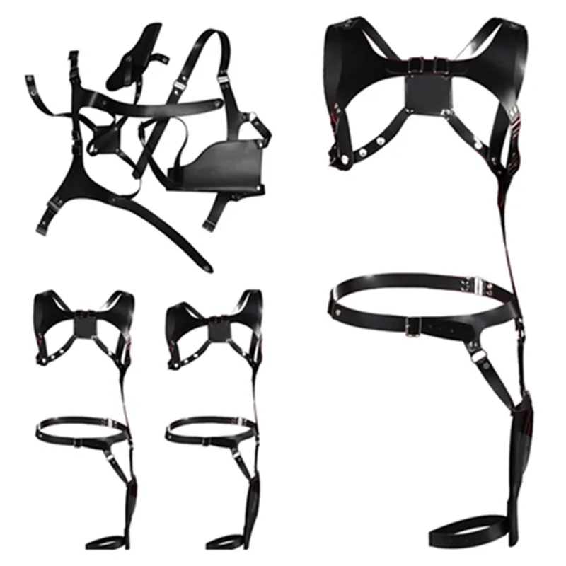 

Resident 4 Ada Wong Belt Set Cosplay Back Strap Waistband Adult Women Fantasia Halloween Carnival Costume Accessories Props