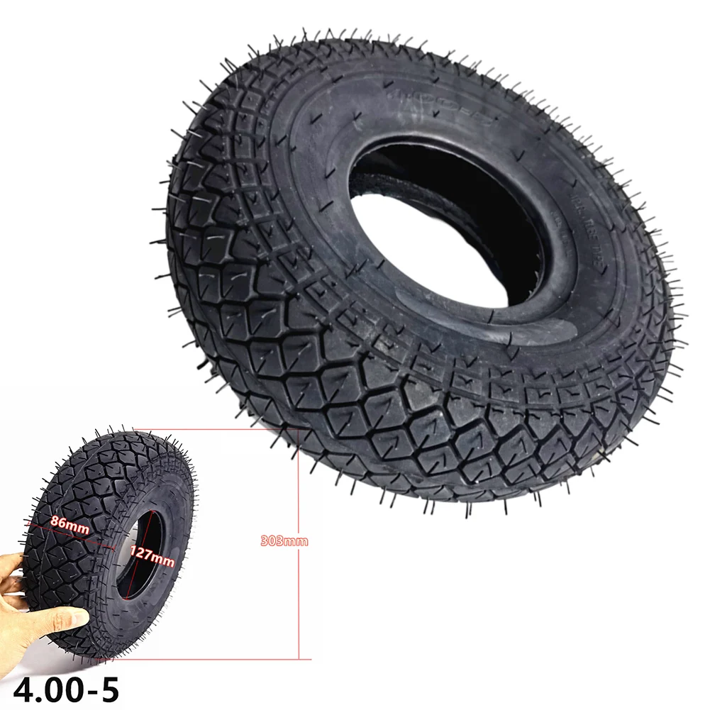 

12inch Electric Scooter Off-road Tubeless Tyre 4.00-5 Vacuum Tyre For Elderly Mobility E-scooter Thickened Inflatable Outer Tire