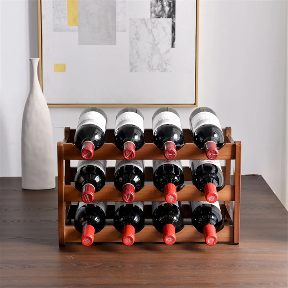 

Creative Champagne Home Bar Gadgets European-Style Simple Wine Storage Rack Bottle Display Stand Wine Bottle Holder Wine Rack
