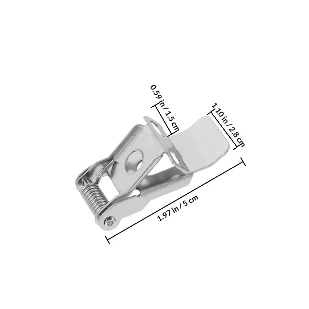 20Pcs Downlight Spring Clips Recessed Lighting Retaining Clamps for LED Panel Spotlights Ceiling Lamps Fixtures