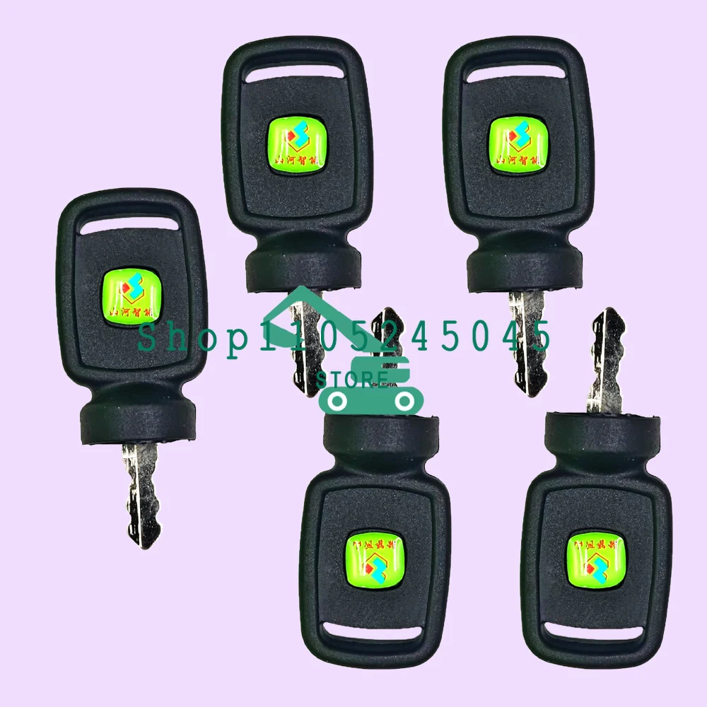 50PCS High Quality Excavator Keys for Sunward SW60/70/80/90/150/210 Ignition Start Key New