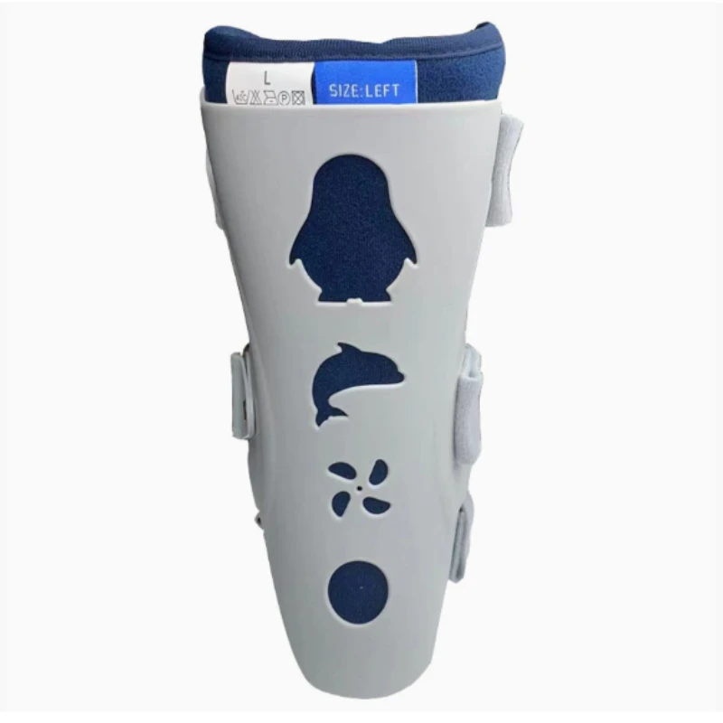 Children's ankle ankle sprain fixed support calf support instead of plaster shoes lower limb walking support