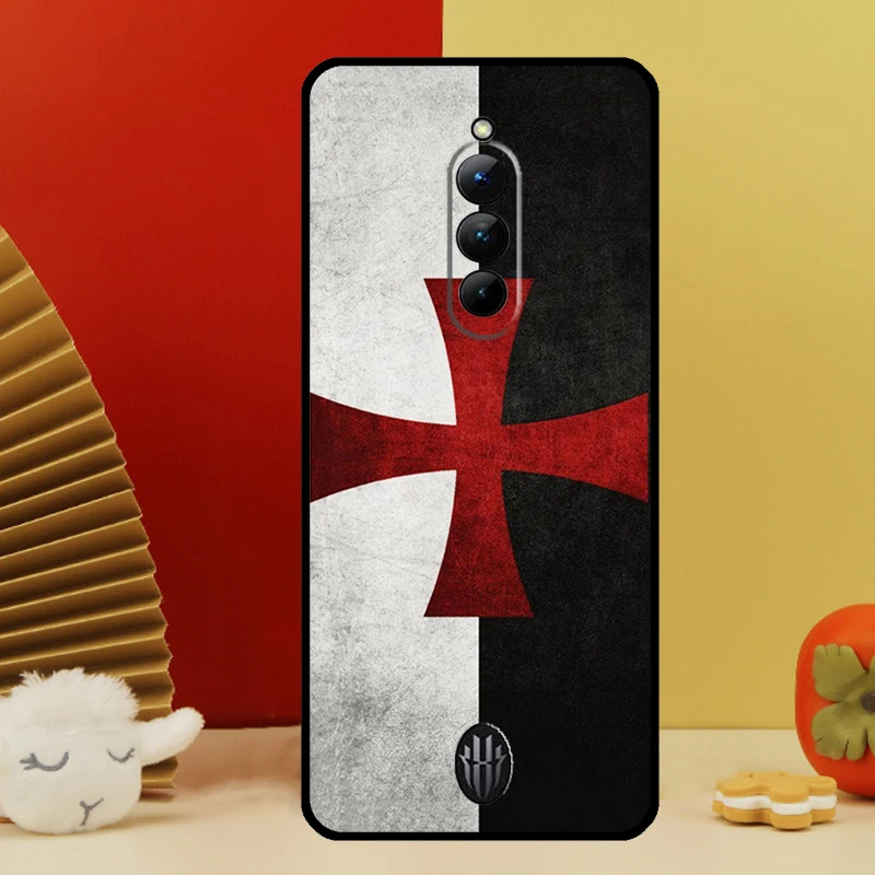 Templar Knight Case For Nubia Red Magic 10 8 9 Pro Plus 6 7 6S 7S Pro 5G 6R RedMagic 9S 8S Pro Plus Cover - view 2