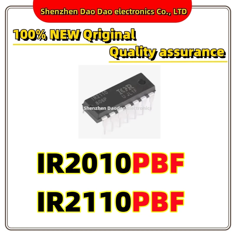 

5Pcs IR2010PBF IR2010 IR2110PBF IR2110 DIP-14 Driver circuit chip IC new original