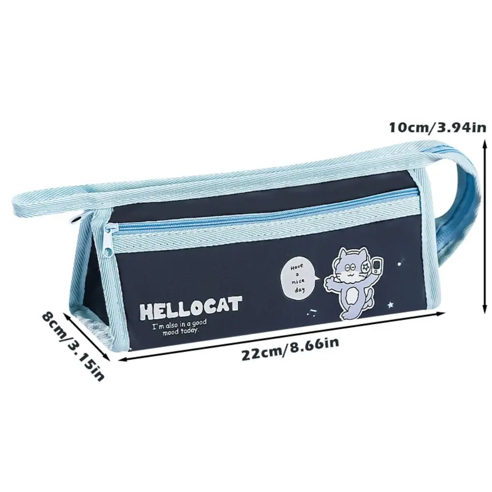 Portable Multi-layer Pencil Case Large-capacity Multi-functional Pen Bag Stationery Bag School Supplies