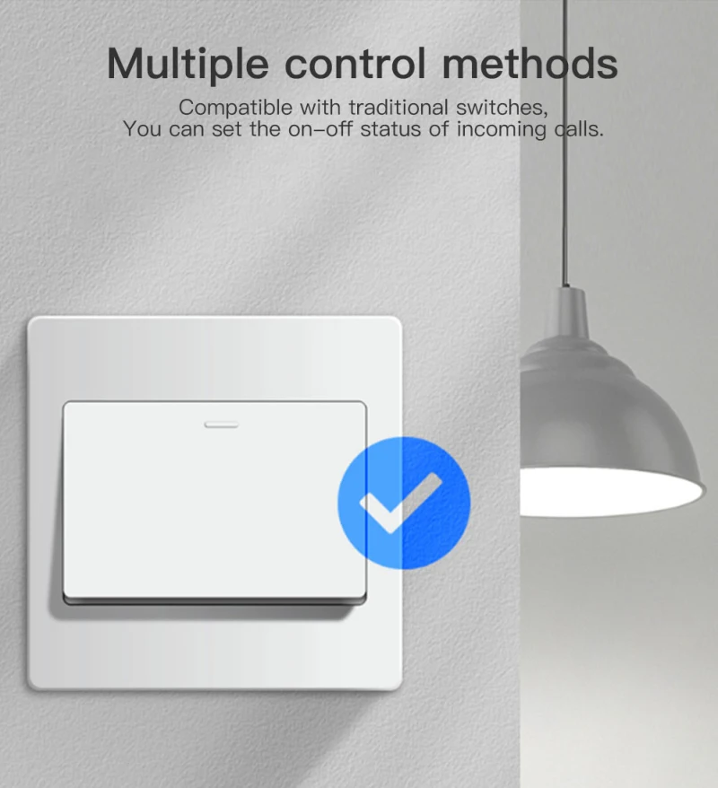 Tuya Mini 16A WiFi Interruptor Smart Life App Control de vía Módulo de automatización del hogar inteligente Interruptor funciona para Alexa Google Home