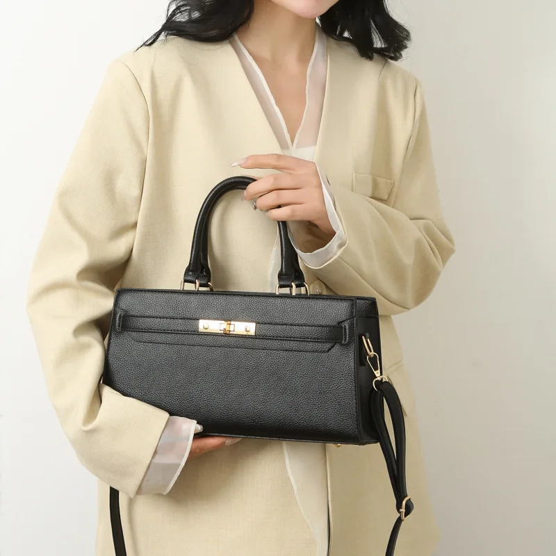 حقيبة عصرية جديدة راقية، حقيبة كتف نسائية، مجموعة مكونة من ثلاث قطع فاخرة ومتعددة الاستخدامات، حقيبة الأم والطفل. #2