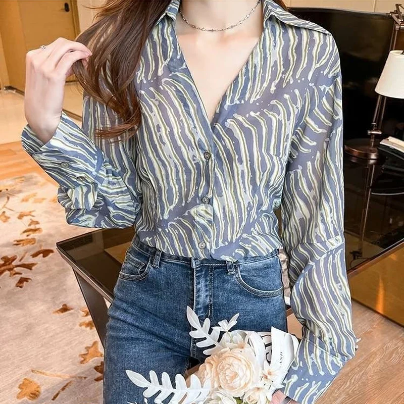 

Shirts Women Popular Simple Leisure Young Ladies Fashion Spring New Arrival College Printing Korean Style Street Wear Harajuku
