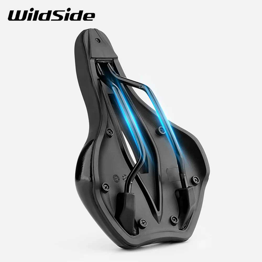 سروج دراجة مريحة على الطرق الجبلية Mtb مقعد دراجة ناعم مجوف قابل للتنفس ومقاوم للصدمات وخفيف الوزن أجزاء ركوب الدراجات